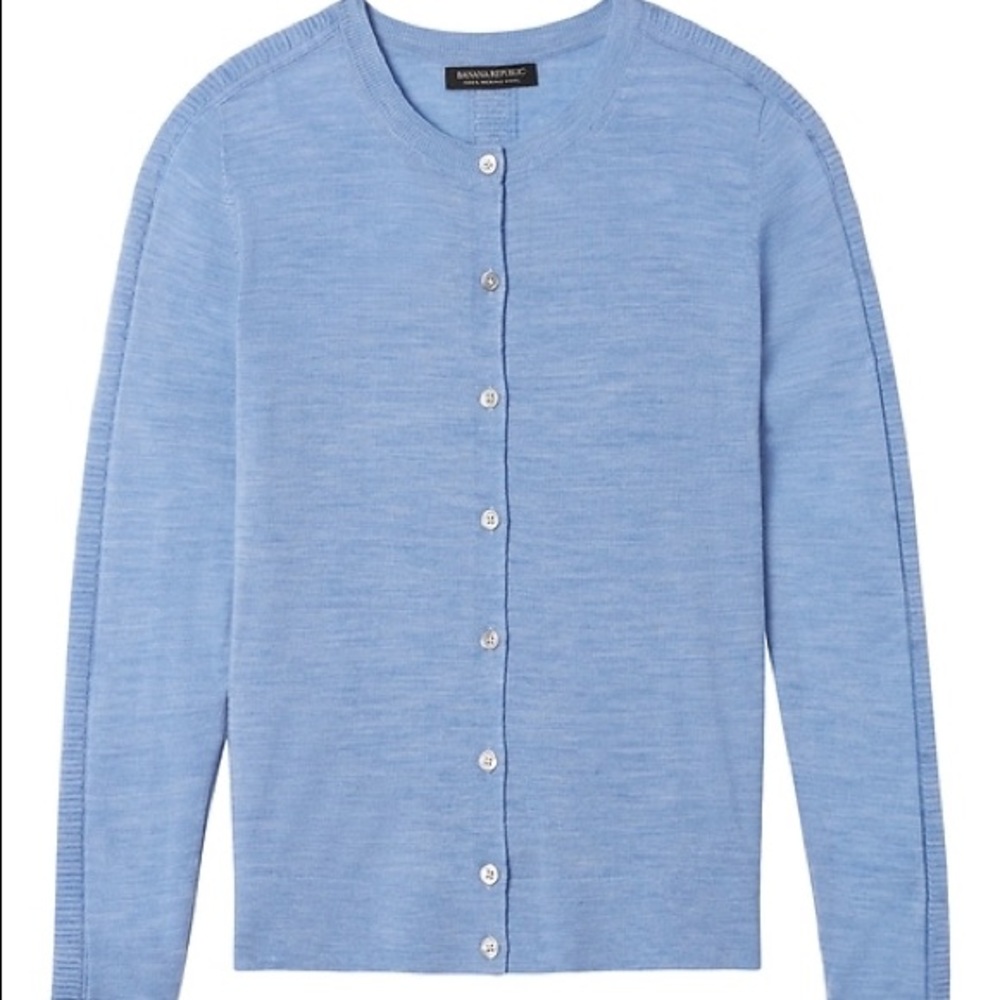 Banana republic ottoman-stitch cardigan